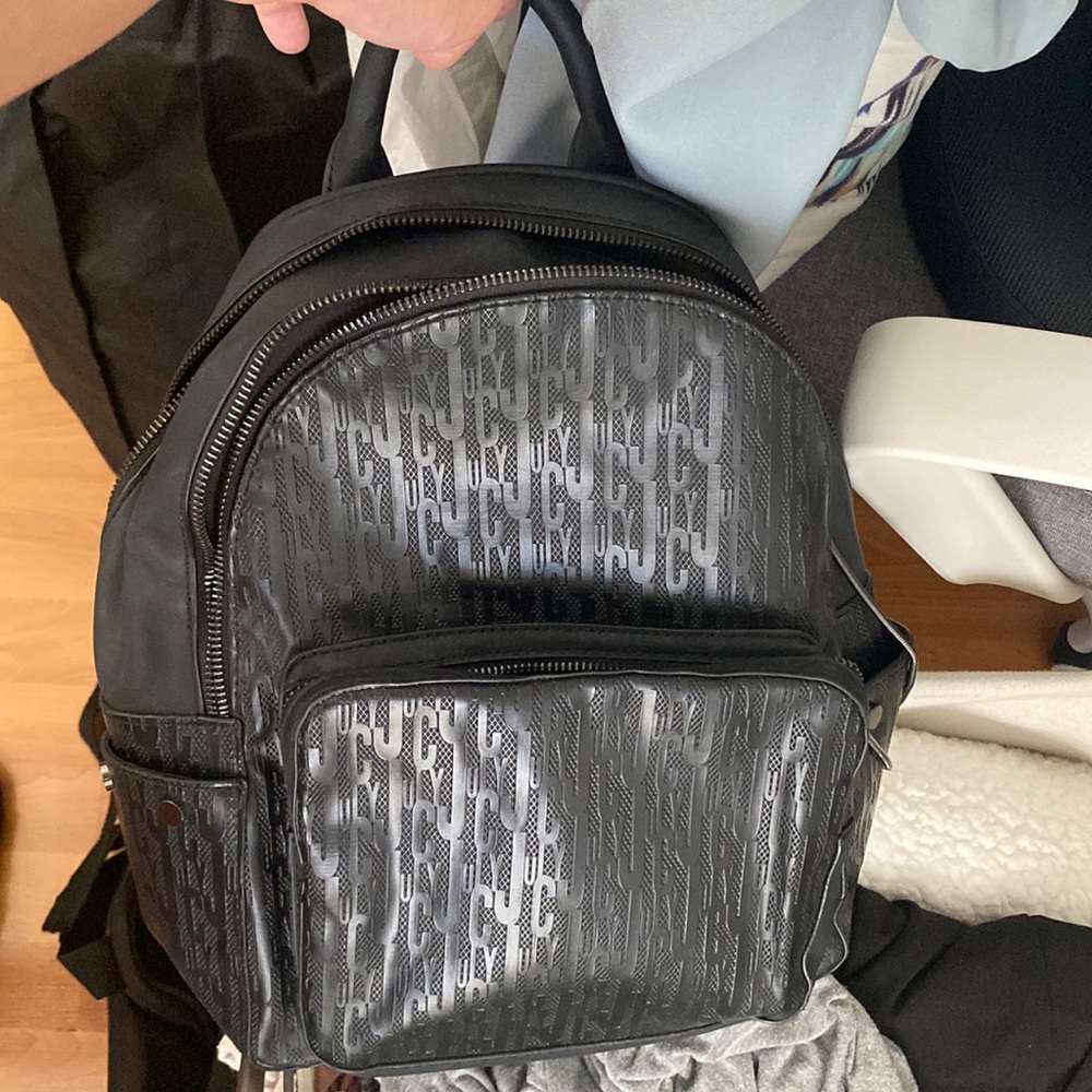 Black juicy backpack